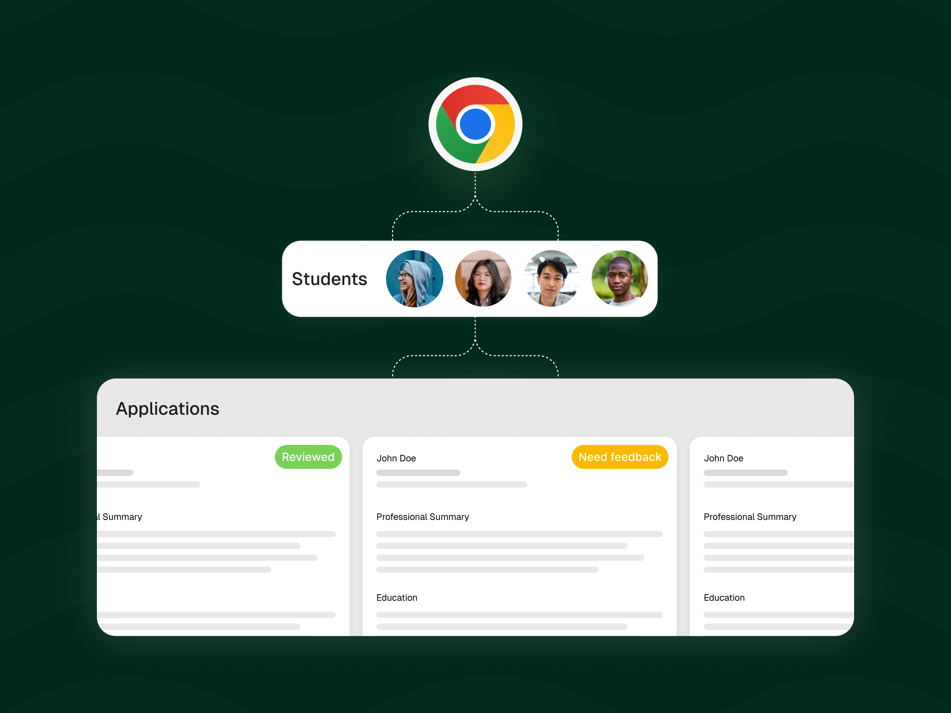 Job Tracker interface screenshot
